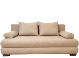 ROSSO BIS hnedá rozkladacia pohovka na každodenné spanie