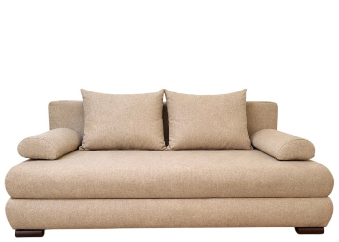 ROSSO BIS hnedá rozkladacia pohovka na každodenné spanie