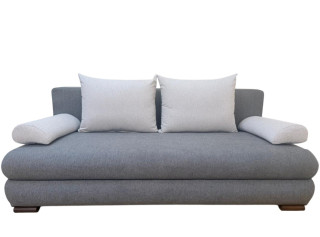 ROSSO BIS sivá rozkladacia pohovka na každodenné spanie