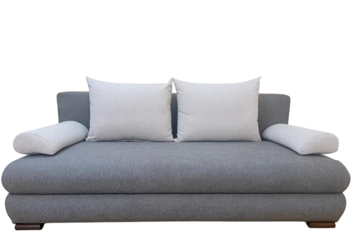 ROSSO BIS sivá rozkladacia pohovka na každodenné spanie