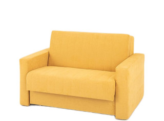 DOMO 2 žltá, rozkladacia pohovka