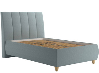 Blanar ALICE aqua, čalúnená posteľ 120x200 cm s úložným priestorom 