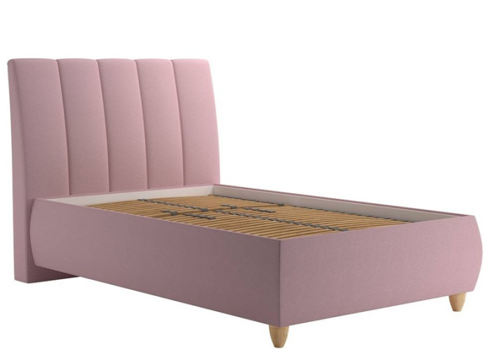 Blanar ALICE ružová, čalúnená posteľ 120x200 cm s úložným priestorom Blanar ALICE ružová, čalúnená posteľ 120x200 cm s úložným priestorom