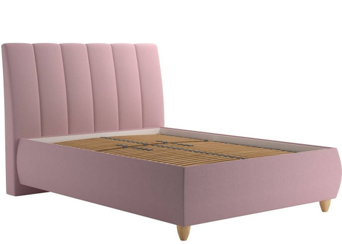 Blanar ALICE ružová, čalúnená posteľ 140x200 cm s úložným priestorom Blanar ALICE ružová, čalúnená posteľ 140x200 cm s úložným priestorom