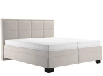 Blanar ELA krémová, manželská posteľ s úložným priestorom 180x200 cm