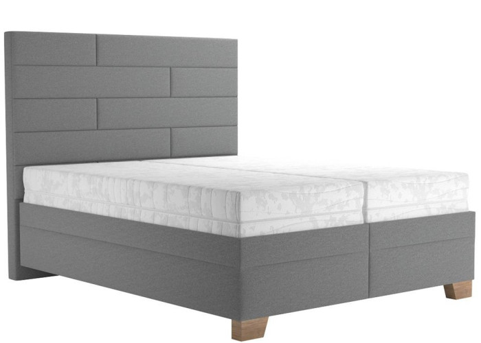 Blanar ESTEL sivá, manželská posteľ s úložným priestorom 180x200 cm Blanar ESTEL sivá, manželská posteľ s úložným priestorom 180x200 cm