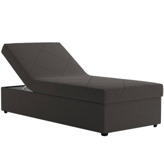 Blanar EVELINA ottawa sivá váľanda 90x200 cm s úložným priestorom a polohovaním