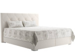 Blanar GELA krémová, manželská posteľ s úložným priestorom 180x200 cm