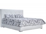 GELA biela, vysoká posteľ v rozmere 180x200 cm