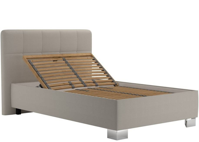 Blanar KELLY ENJOY béžová, jednolôžková čalúnená posteľ 90x200 cm s úložným priestorom Blanar KELLY ENJOY béžová, jednolôžková čalúnená posteľ 90x200 cm s úložným priestorom