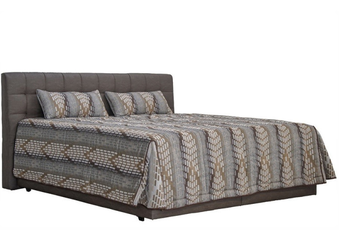 MONACO tmavohnedá, vysoká posteľ v rozmere 180x200 cm