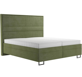 Blanar NIKITA zelená, manželská posteľ s úložným priestorom 180x200 cm