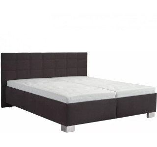 Blanar OLIVIA hnedá, manželská posteľ s úložným priestorom 180x200 cm