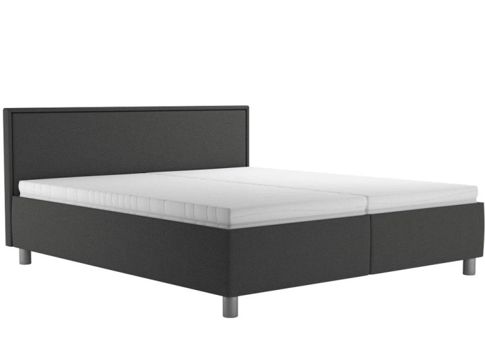 Blanar OREGON sivá, manželská posteľ s úložným priestorom 180x200 cm Blanar OREGON sivá, manželská posteľ s úložným priestorom 180x200 cm