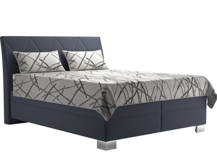 Blanar TIFFANY antracitová, manželská posteľ s úložným priestorom 180x200 cm Blanar TIFFANY antracitová, manželská posteľ s úložným priestorom 180x200 cm