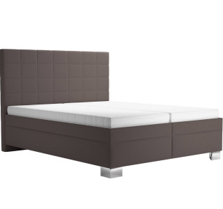 Blanar VILMA B hnedá, manželská posteľ s úložným priestorom 160x200 cm