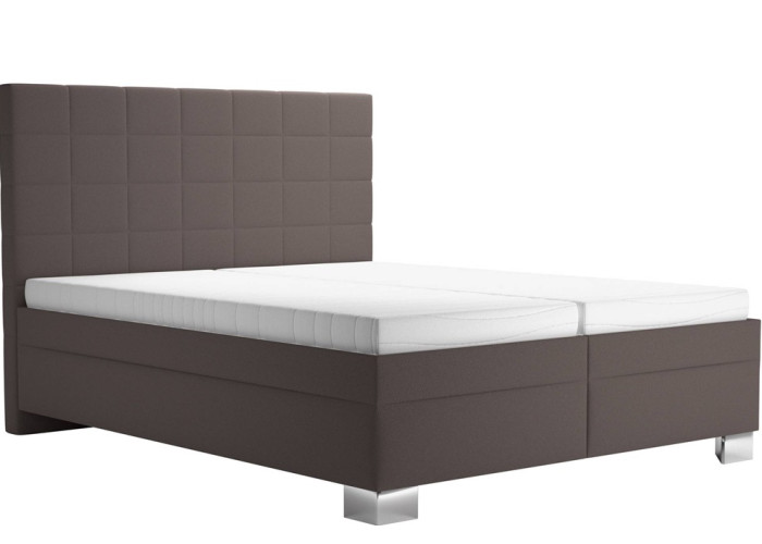 Blanar VILMA B hnedá, manželská posteľ s úložným priestorom 160x200 cm Blanar VILMA B hnedá, manželská posteľ s úložným priestorom 160x200 cm
