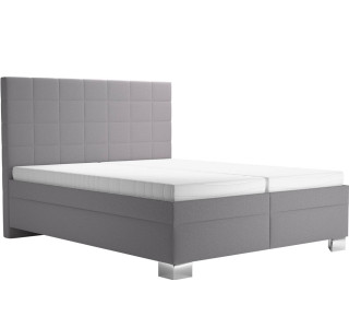 Blanar VILMA B sivá, manželská posteľ s úložným priestorom 160x200 cm