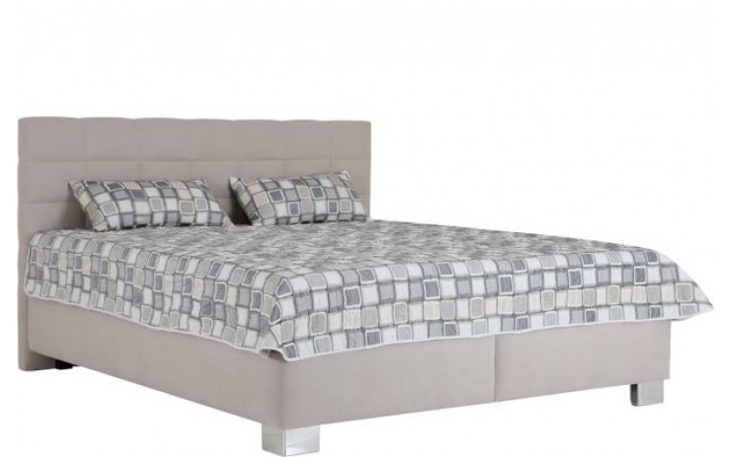 VIOLA béžová, vysoká posteľ v rozmere 180x200 cm