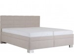VIOLA béžová, vysoká posteľ v rozmere 160x200 cm