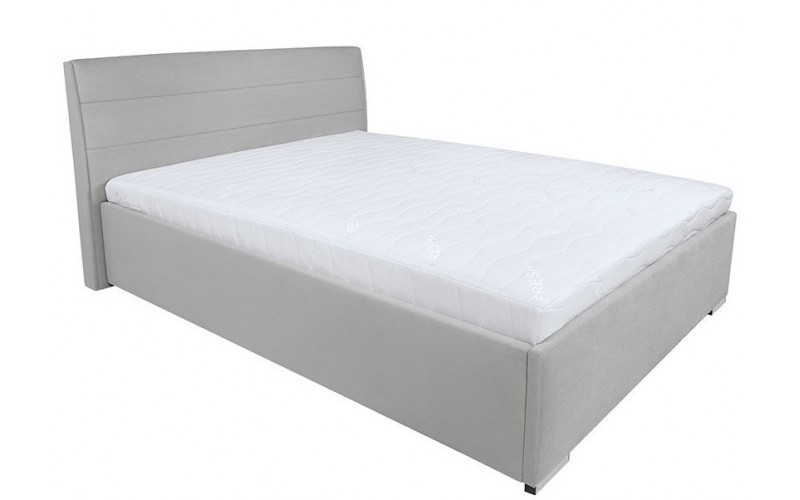 COSALA sivá, posteľ 140x200cm