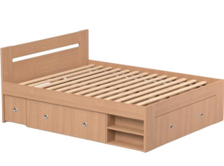 REA LARISA UP 160 buk, manželská posteľ 160x200 cm s úložným priestorom