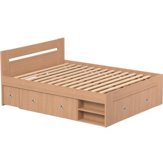 REA LARISA UP 160 buk, manželská posteľ 160x200 cm s úložným priestorom