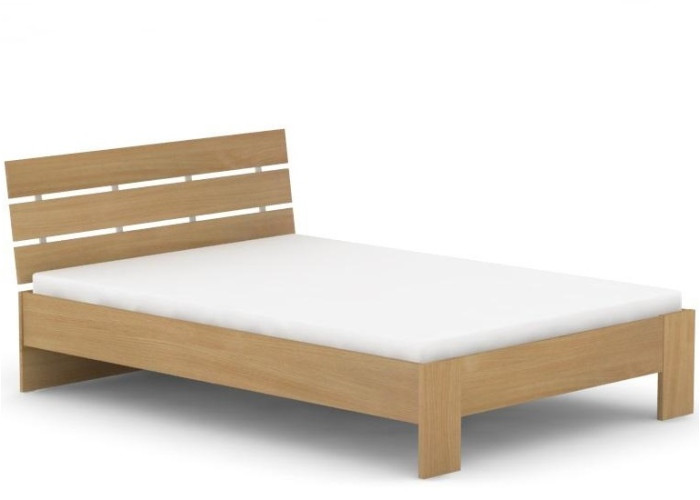 REA NASŤA 120 buk, posteľ v šírke 120x200 cm REA NASŤA 120 buk, posteľ v šírke 120x200 cm
