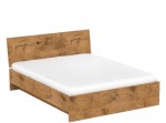 REA OXANA dub lancelot, posteľ s úložným priestorom v šírke 160 x 200 cm