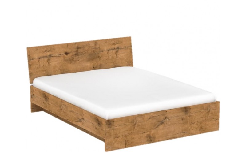 REA OXANA dub lancelot, posteľ s úložným priestorom v šírke 160 x 200 cm
