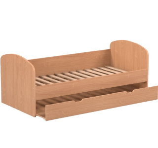 REA ABRA buk, detská posteľ s prístelkou 90x200 cm