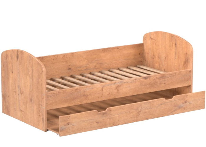 REA ABRA dub lancelot, detská posteľ s prístelkou 90x200 cm REA ABRA dub lancelot, detská posteľ s prístelkou 90x200 cm