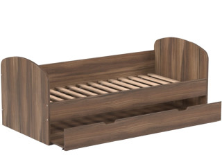 REA ABRA orech rockpille, detská posteľ s prístelkou 90x200 cm