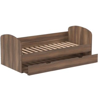 REA ABRA orech rockpille, detská posteľ s prístelkou 90x200 cm