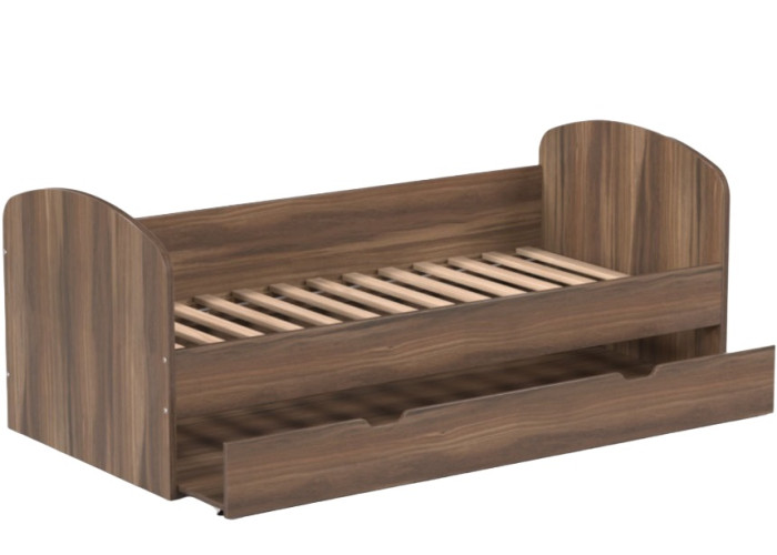 REA ABRA orech rockpille, detská posteľ s prístelkou 90x200 cm REA ABRA orech rockpille, detská posteľ s prístelkou 90x200 cm