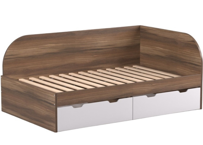 REA GARY 120P orech rockpille, študentská posteľ 120x200 cm s úložným priestorom pravá REA GARY 120P orech rockpille, študentská posteľ 120x200 cm s úložným priestorom pravá