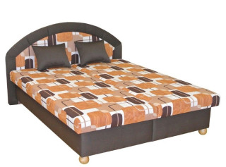 LENKA I čalúnená posteľ 160x200 cm s matracom a úložným priestorom LENKA I čalúnená posteľ 160x200 cm s matracom a úložným priestorom