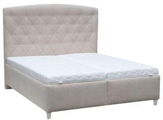 MARIANA čalúnená posteľ 160x200 cm s úložným priestorom