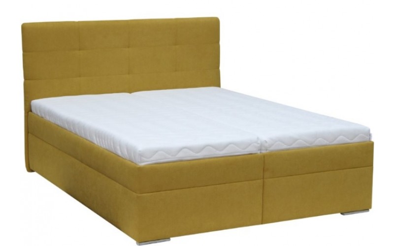 AUSTIN čalúnená manželská posteľ 180x200 cm s úložným priestorom