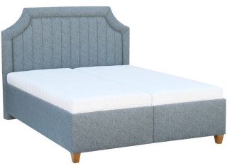 NORFOLK čalúnená posteľ 160x200 cm s úložným priestorom