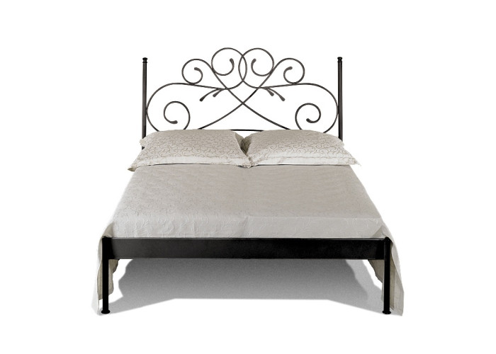 ANDALUSIA kovaná posteľ - verzia kanapa (bez čela pri nohách) v šírke 140, 160 a 180 x 200 cm