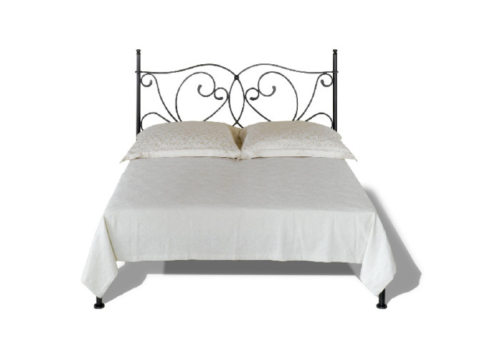 GALICIA I kovaná posteľ - verzia kanapa (bez čela pri nohách) v šírke 140, 160 a 180 x 200 cm