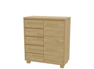 SK-D-5Z buková komoda