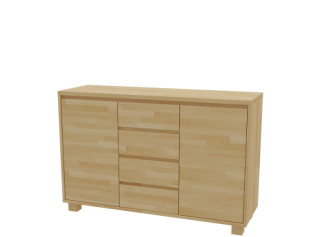 VK-2D-4Z buková komoda