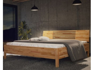 CALVINA masívna posteľ 140x200 cm z jadrového buku CALVINA masívna posteľ 140x200 cm z jadrového buku