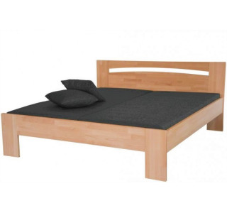 LEVIA manželská posteľ z masívu 140x200 cm