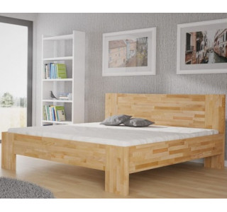 FORTUNA masívna posteľ 140x200 cm z jadrového buku