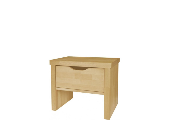 TNS 6 bukový nočný stolík, jadrový buk TNS 6 bukový nočný stolík, jadrový buk