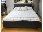 BARCELONA sivá, posteľ s roštom 160 x 200 cm