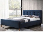 PINKO granátová, posteľ s roštom 160 x 200 cm